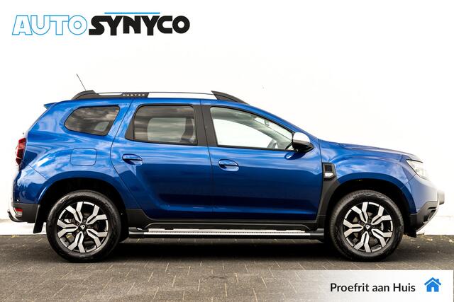 Dacia DUSTER 1.0 TCe Bi-Fuel Prestige | Trekhaak | 17 inch LMV | Camera | Keyless | Treeplanken | 1e Eigenaar