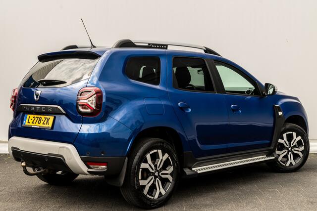 Dacia DUSTER 1.0 TCe Bi-Fuel Prestige | Trekhaak | 17 inch LMV | Camera | Keyless | Treeplanken | 1e Eigenaar