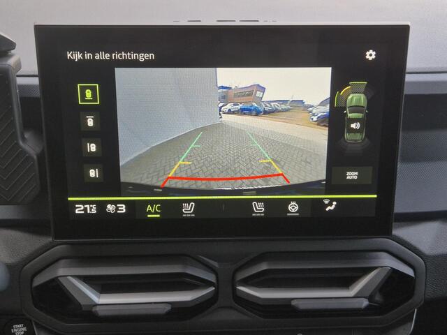 Dacia DUSTER 1.6 Hybrid 140 Journey Automaat / Fabrieksgarantie tot 04-2028<100.000 / Dealer onderhouden / Pack parking / Pack Winter / Draadloze telefoon lader / Apple Carplay Android Auto / Cruise control / Climate control /