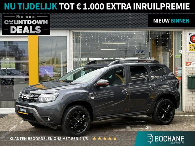 Dacia DUSTER 1.3 TCe 150 Journey | Trekhaak | Navigatie | Rondom Camera | Stoelverwarming | Climate Control | Key-less | LED | DAB |