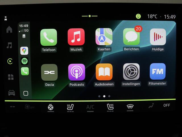 Dacia DUSTER 1.8 hybrid 155pk Limited Edition 360° Camera | Cruise | Parkeersens. v+a | Stoel-/stuurverw.