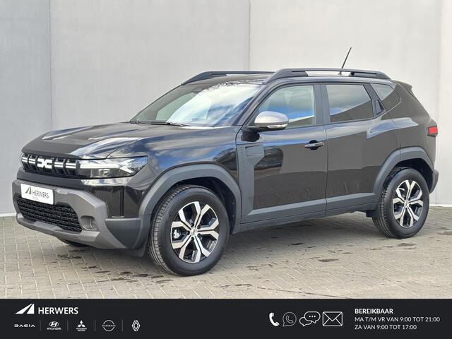 Dacia DUSTER 1.6 Hybrid 140 Expression / Fabrieksgarantie tot 06-2028<100.000 / Pack parking / Pack Winter / Draadloze telefoon lader / Apple Carplay/Android Auto / Cruise control / Climate control /
