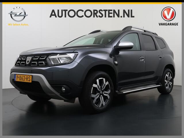 Dacia DUSTER 1.3TCe 131PK Prestige Trekhaak Navi Camera Apple Carplay Android Auto Ecc Bluetooth Cruise Control Pdc Dodehoek Signalering Isofix Privacy Glas Sidesteps Lmv ESP 1.500KG Trekgewicht Origineel Nederlandse Auto