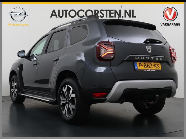 Dacia DUSTER 1.3TCe 131PK Prestige Trekhaak Navi Camera Apple Carplay Android Auto Ecc Bluetooth Cruise Control Pdc Dodehoek Signalering Isofix Privacy Glas Sidesteps Lmv ESP 1.500KG Trekgewicht Origineel Nederlandse Auto