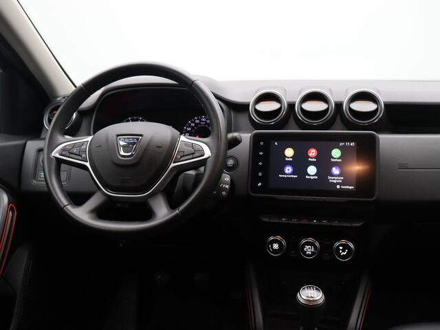 Dacia DUSTER TCe 100pk Bi-Fuel Extreme | Trekhaak | Achteruitrijcamera | Dealer Onderhouden |