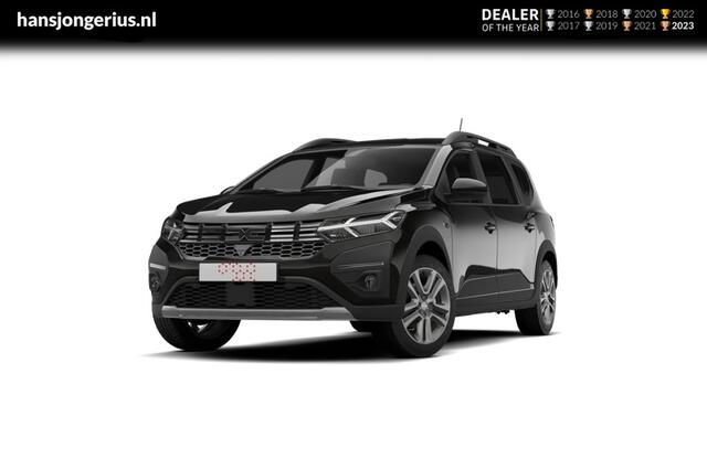Dacia Jogger TCe 110 6MT Expression 7-zits | Bekleding 'Expression' | Cruise Control met snelheidsbegrenzer | ISOFIX-bevestigingssysteem voor kinderzitjes op de buitenste zitplaatsen achter