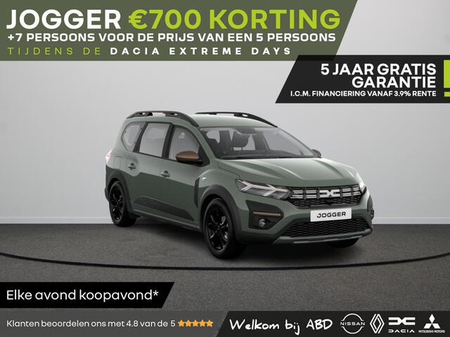 Dacia Jogger TCe 100 ECO-G 6MT Extreme 7-zits | Achteruitrijcamera | Bekleding 'Extreme' met rode details | Cruise Control met snelheidsbegrenzer