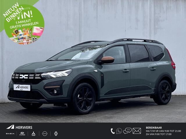 Dacia Jogger 1.6 Hybrid 140 Extreme 7p. / Zeven persoons / Trekgewicht 750 kg / Achteruitrijcamera / Navigatie via Apple Carplay Android / All Season banden 16" LM wielen /