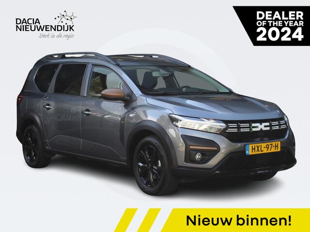Dacia Jogger 1.6 Hybrid 140 Extreme 7p. AUTOMAAT / 18.000KM! / CAMERA / CRUISE / CLIMATE / KEYLESS / PDC / PRIVACY GLASS / DAB / ARMSTEUN / APPLE CARPLAY / ANDROID AUTO / 16''LMV