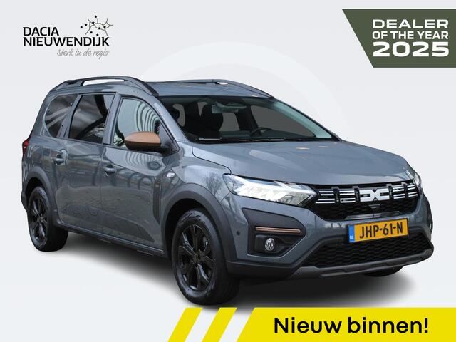 Dacia Jogger 1.6 Hybrid 140 Extreme 7p. AUTOMAAT / 19.000KM! / CAMERA / CRUISE / NAVI / CLIMATE / KEYLESS / PDC / PRIVACY GLASS / DAB / ARMSTEUN / APPLE CARPLAY / ANDROID AUTO / 16'' LMV