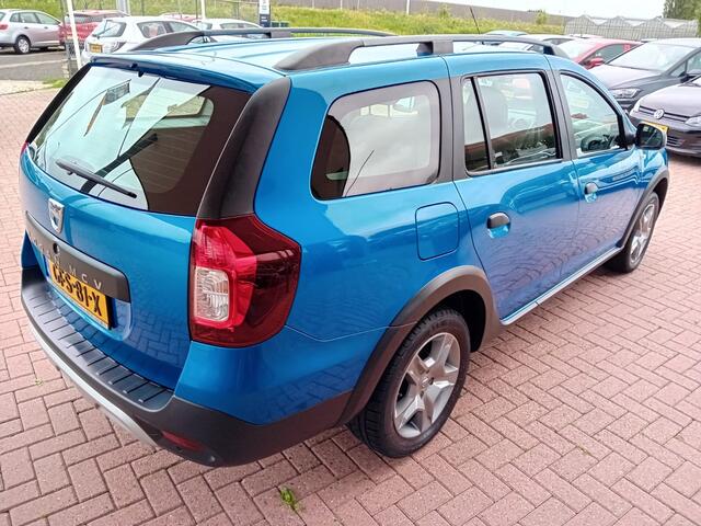 Dacia LOGAN MCV 0.9 TCe Stepway, Airco, Multimediasysteem, Bluetooth telefoonverbinding, Navigatie, Camera, Cruise control, Parkeersensoren, Elektrische ramen en spiegels, Nette auto, BOVAG