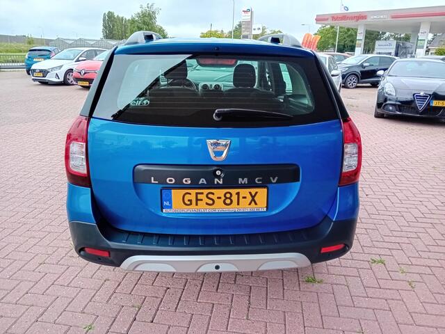 Dacia LOGAN MCV 0.9 TCe Stepway, Airco, Multimediasysteem, Bluetooth telefoonverbinding, Navigatie, Camera, Cruise control, Parkeersensoren, Elektrische ramen en spiegels, Nette auto, BOVAG