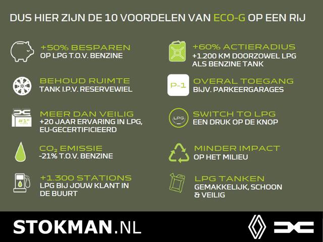 Dacia LOGAN MCV 0.9 TCe Bi-Fuel Ambiance | Airco | Bluetooth | Cruise | sensoren | LM velgen | incl. Bovag rijklaarpakket met 12 maanden garantie |