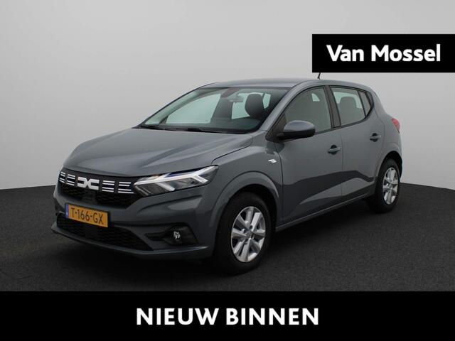 Dacia SANDERO 1.0 TCe 100 ECO-G Expression | LED-Verlichting | Licht- en Regensensor | Cruise Control & Snelheidsbegrenzer | Airconditioning | PDC Achter | Apple Carplay & Android Auto | DAB-Radio