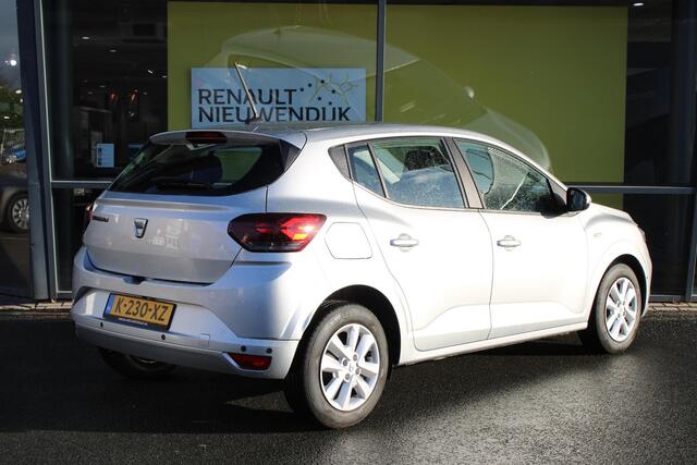 Dacia SANDERO 1.0 TCe 100 Bi-Fuel Comfort | PARKEERSENSOREN V+A | BLINDSPOT | CLIMATE CONTROL | CRUISE CONTROL | CARPLAY