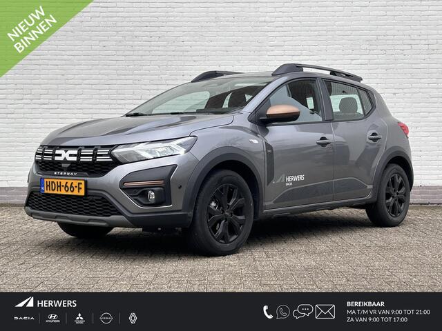 Dacia SANDERO Stepway 1.1 TCe 110 Extreme / Demo / Elektrisch glazen schuifdak / Camera / Navigatie / Climate control / Dodehoek detectie / Apple carplay & Android auto / Led / Lichtmetalen velgen / Armsteun / Parkeersensoren voor + achter /