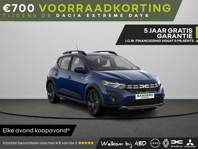 Dacia SANDERO Stepway TCe 100 ECO-G 6MT Expression | Achteruitrijcamera | Bekleding 'Stepway' | Cruise Control en snelheidsbegrenzer