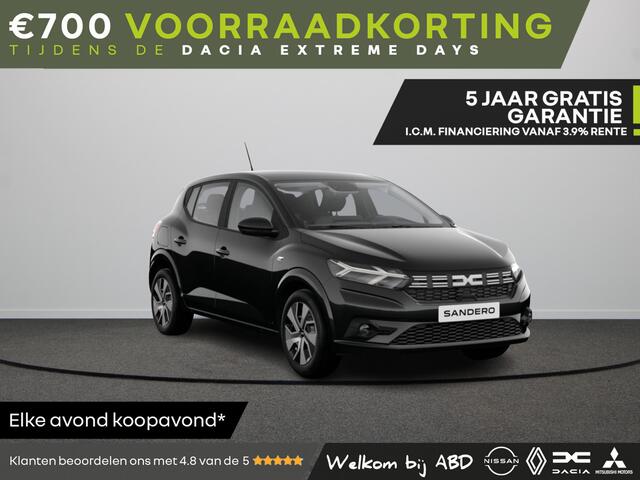 Dacia SANDERO TCe 100 ECO-G 5MT Expression | Bekleding Comfort | Cruise Control en snelheidsbegrenzer | Dagrijverlichting