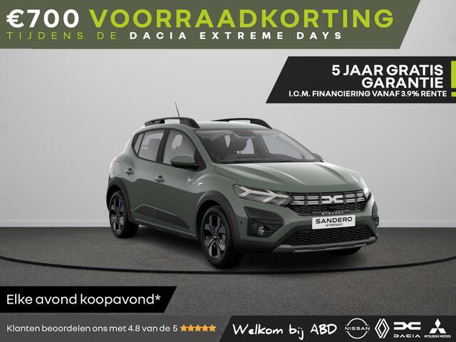 Dacia SANDERO Stepway TCe 110 6MT Expression | Achteruitrijcamera | Bekleding 'Stepway' | Cruise Control en snelheidsbegrenzer