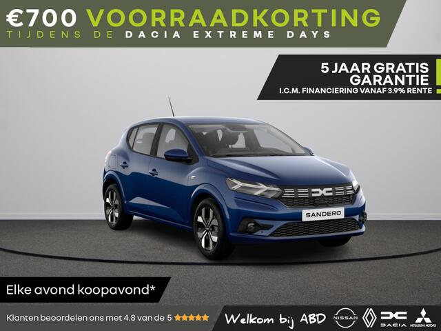 Dacia SANDERO TCe 90 5MT Expression | Achteruitrijcamera | Bekleding Comfort | Cruise Control en snelheidsbegrenzer