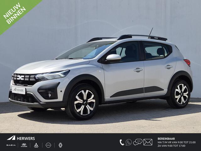 Dacia SANDERO Stepway 1.0 TCe 90 Expression Handgeschakeld / Pack Assist / Navigatie via Apple Carplay of Android Auto / Airco / Stoelverwarming / Cruise control / Achteruitrijcamera / Trekgewicht 1100 kg /