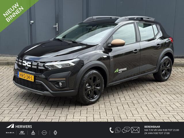 Dacia SANDERO Stepway TCe 110PK Extreme / Stoelverwarming / Apple Carplay / Navigatie / Achteruitrijcamera / Cruise Control / Dodehoek Detectie