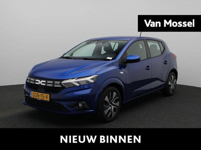 Dacia SANDERO 1.0 TCe 90Pk Expression | Apple/Android Carplay | Parkeersensoren Achter | Airconditioning | Cruise Control | Elektrisch Verstelbare Spiegels |