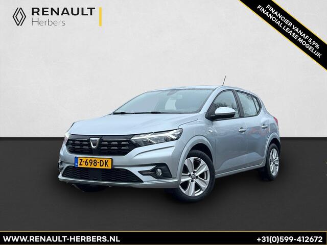Dacia SANDERO 1.0 TCe 90 Comfort AIRCO / APPLE CARPLAY / LM WIELEN / STOELVERWARMING