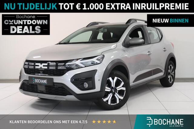 Dacia SANDERO Stepway 1.0 TCe 90 Extreme Automaat | Camera | Climate control | LED koplampen | Stoelverwarming | Lichtmetaal | AppleCarplay AndroidAuto Navigatie |