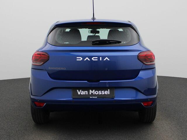 Dacia SANDERO 1.0 TCe 90Pk Expression Airconditioning | Navigatie via Apple Carplay/Android Auto | Cruise control | Parkeersensoren achter | Armsteun | Bluetooth | Regen -en Lichtsensor | Mistlampen voor |