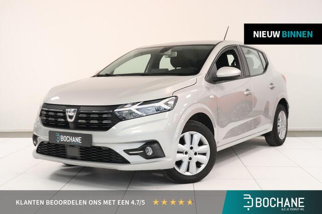 Dacia SANDERO 1.0 TCe 100 Bi-Fuel Comfort | Airco | Parkeersensor | Navigatie | Key-less | AppleCarplay AndroidAuto |