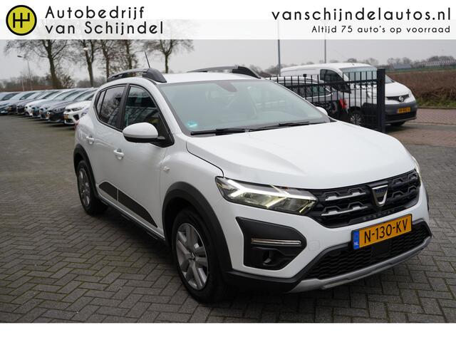 Dacia SANDERO 1.0 TCE 100 BI FUEL ESSENTIAL NOV 2021 ORIGINEEL NEDERLANDS ANDROID-APPLECARPLAY(NAVI) ECC AIRCO CRUISECONTROL BLUETOOTH PARKEERSENSOREN DAKRAILS 4X ELECTR.RAMEN/SPIEGELS