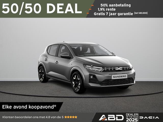 Dacia SANDERO Journey Eco-G | Achteruitrijcamera | Cruise Control en snelheidsbegrenzer | Dacia Handsfree card voor openen, sluiten en starten zonder sleutel