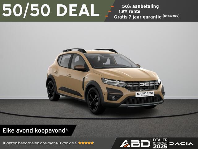 Dacia SANDERO Stepway Extreme TCe 110 | Achteruitrijcamera | Cruise Control en snelheidsbegrenzer | Dagrijverlichting