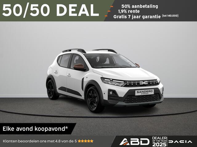 Dacia SANDERO Stepway Extreme Eco-G | Achteruitrijcamera | Cruise Control en snelheidsbegrenzer | Dacia Handsfree card voor openen, sluiten en starten zonder sleutel