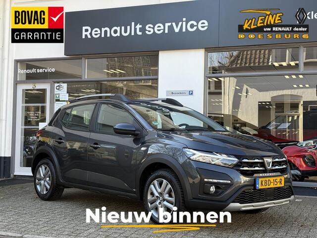 Dacia SANDERO TCe 90 CVT Stepway Comfort | Climate control | Automaat | Camera achter | All seasonbanden | Navigatiesysteem | Apple Carplay/Android Auto |
