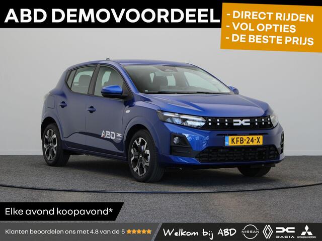 Dacia SANDERO Eco-G 120pk journey Automaat | Pack Driving | Pack Winter+ | Pack Nav+ | 7 jaar Garantie! |
