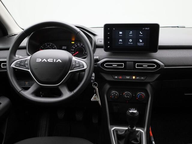 Dacia SANDERO 1.0 TCe 90 Expression | PDC Achter | Licht- en Regensensor | Cruise Control & Snelheidsbegrenzer | LED-Verlichting | Airconditioning | DAB-Radio | Apple Carplay & Android Auto