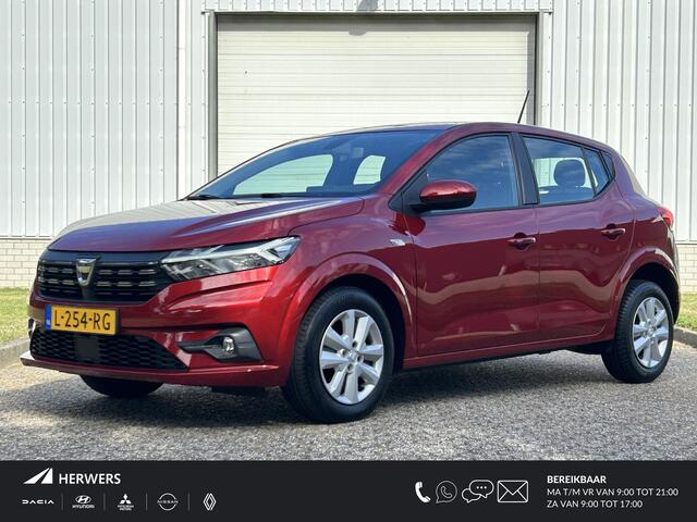 Dacia SANDERO 1.0 TCe 100 Bi-Fuel Expression / Dealer Onderhouden / 1e Eigenaar / Navigatie / Apple Carplay & Android Auto / Sensoren Achter / LPG / Benzine /