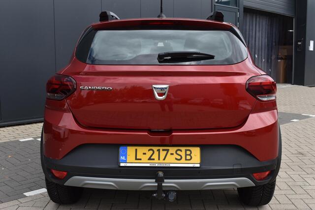 Dacia SANDERO Stepway TCe 90 Comfort | 1E EIGENAAR | DEALER ONDERHOUDEN | TREKHAAK | SENOREN V+A | CAMERA| CLIMATE EN CRUISE CONTROL | ALL SEASONBANDEN | KEYLESS ENTRY |