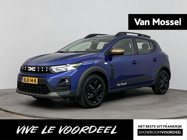 Dacia SANDERO Stepway 1.2 Eco-G EDC 120Pk extreme | Navigatie | Apple & Android Carplay | Parkeersensoren | Camera | Schuif-Kanteldak | Cruise Control & Snelheidbegrenzer | Climate Control | Stoel & Stuurverwarming |