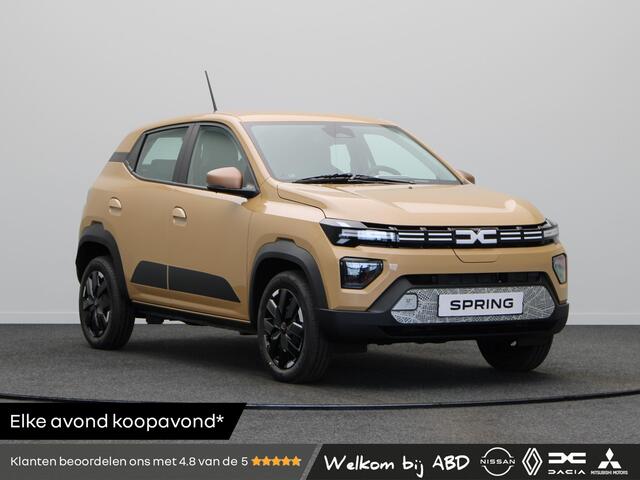 Dacia Spring Extreme 65pk | DC lader 30 kW | Parkeersensoren voor/achter | Achteruitrijcamera |