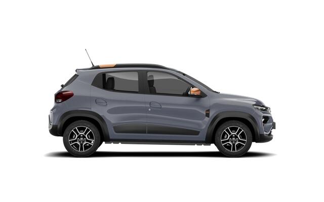 Dacia Spring Extreme | Achteruitrijcamera | Cruise Control met snelheidsbegrenzer | ISOFIX-bevestigingssysteem voor kinderzitjes op de buitenste zitplaatsen achter