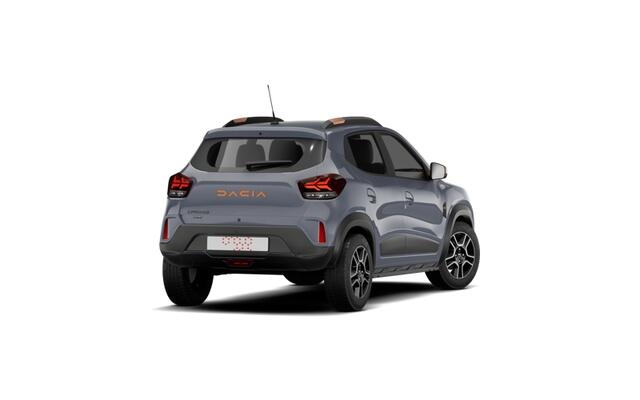 Dacia Spring Extreme | Achteruitrijcamera | Cruise Control met snelheidsbegrenzer | ISOFIX-bevestigingssysteem voor kinderzitjes op de buitenste zitplaatsen achter
