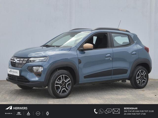 Dacia Spring Extreme 27 kWh Automaat / Apple Carplay Android Auto / Airco / Achteruitrijcamera / Cruise control / Parkeersensoren achter / Navigatie / Elektrische ramen voor / Lederen bekleding /