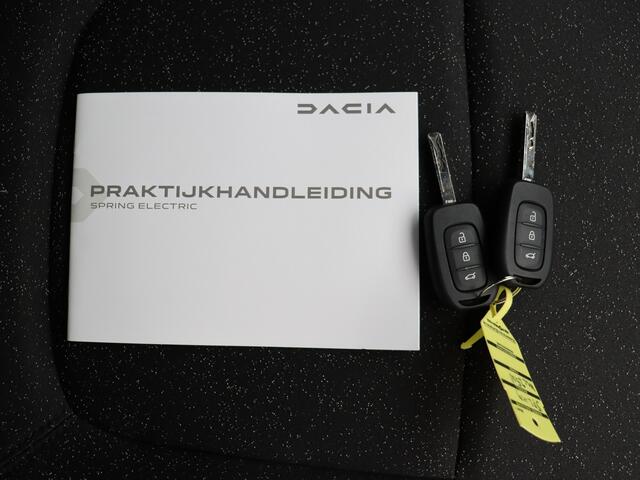 Dacia Spring Expression Electric 65 | Cruise Control met snelheidsbegrenzer | ISOFIX-bevestigingssysteem voor kinderzitjes op de buitenste zitplaatsen achter | Parkeersensoren achter met sonische weergave