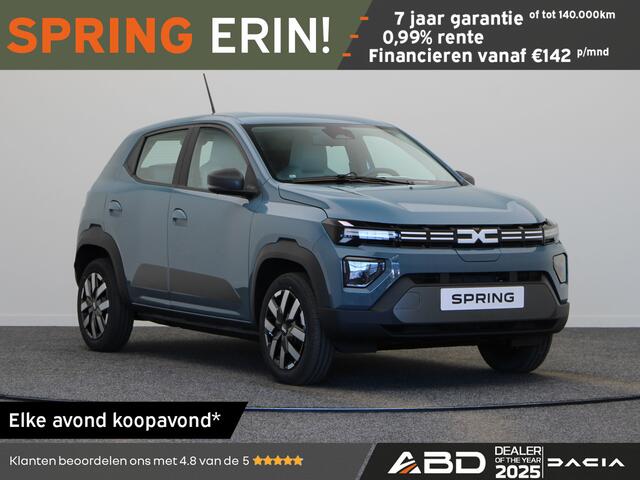 Dacia Spring Expression Electric 70 | Cruise Control met snelheidsbegrenzer | LED dagrijverlichting | Pack techno