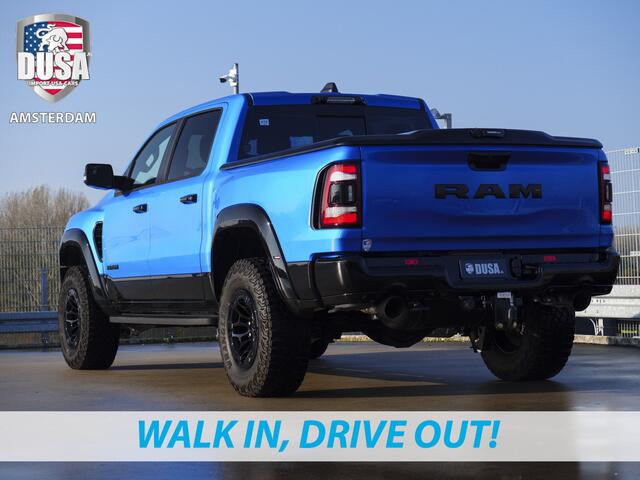 Dodge 1500 Ram TRX | 6.2 Supercharged V8 | 4x4 | Crew Cab | Beschikbaar in meerdere kleuren | 702pk | Red Accent interior Meerprijs extra opties / Accessoires zoals Deksel, Backflip, Fenders, wraps, Stripings etc