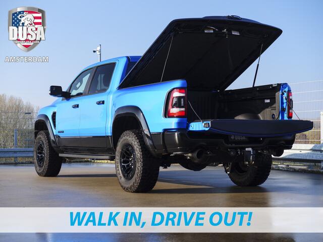 Dodge 1500 Ram TRX | 6.2 Supercharged V8 | 4x4 | Crew Cab | Beschikbaar in meerdere kleuren | 702pk | Red Accent interior Meerprijs extra opties / Accessoires zoals Deksel, Backflip, Fenders, wraps, Stripings etc