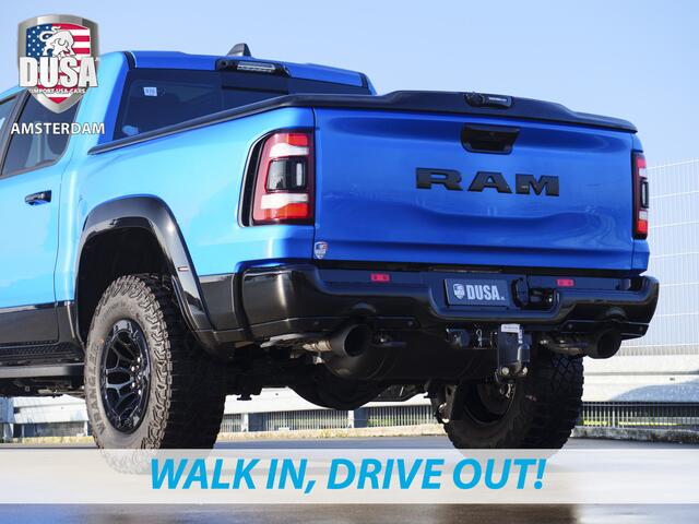 Dodge 1500 Ram TRX | 6.2 Supercharged V8 | 4x4 | Crew Cab | Beschikbaar in meerdere kleuren | 702pk | Red Accent interior Meerprijs extra opties / Accessoires zoals Deksel, Backflip, Fenders, wraps, Stripings etc